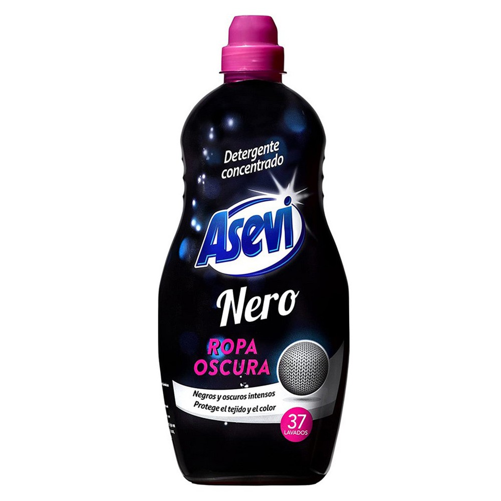 Detergent Lichid pentru Rufe Negre Asevi, 1.5 l, 37 Spalari