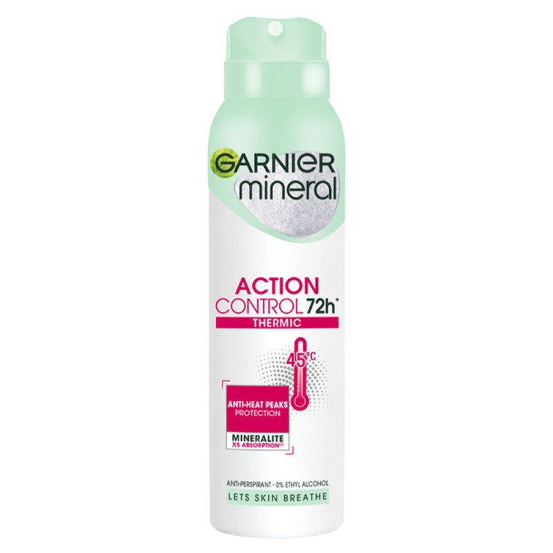 Deodorant Spray Garnier Mineral Action Control Termic 72h, 150 ml Oferta Pret Trada.ro