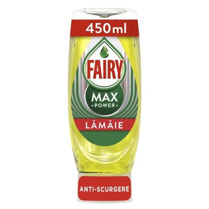 Detergent de Vase Fairy Max Power Lamaie, 450 ml