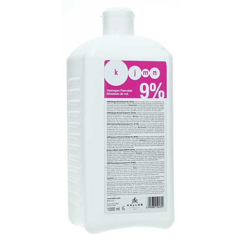 Emulsie Oxidanta Crema Kallos KJMN 9 %, 30 Vol, 1 l