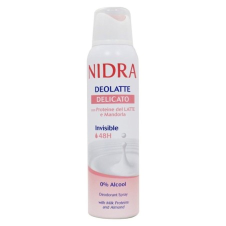 Deodorant Spray Nidra Deolatte Delicato cu Proteine din Lapte si Migdale, 150 ml...