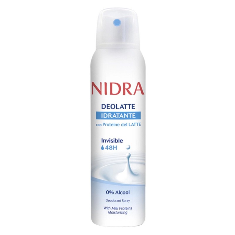 Deodorant Spray Nidra Deolatte Idratante cu Proteine din Lapte, 150 ml