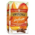 Ceai Twinings - Infuzie Portocala, Mango si Scortisoara, 20 Pliculete, 40 g