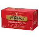 Ceai Twinings Negru English Breakfast, 25 Pliculete, 50 g