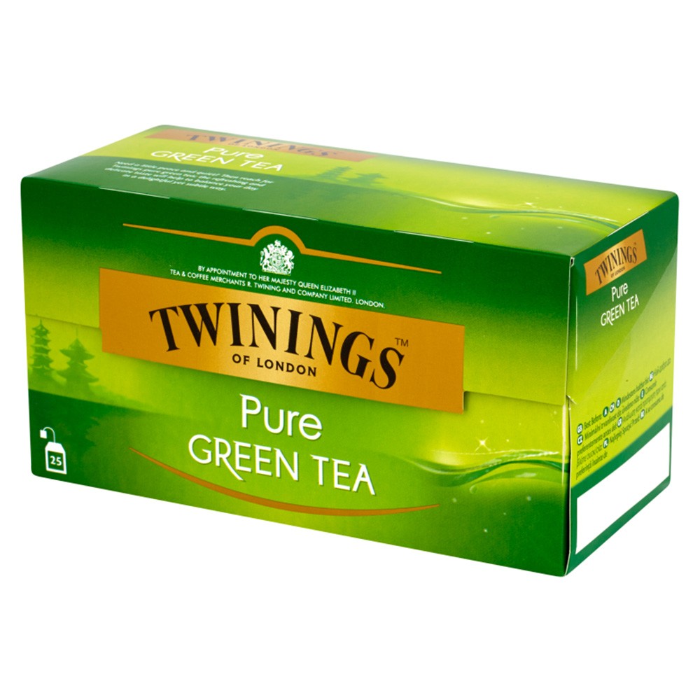 Ceai Twinings Verde Pur, 25 x 2 g