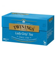 Ceai Twinings Negru cu Aroma Citrice, Lady Grey, 25 x 2 g