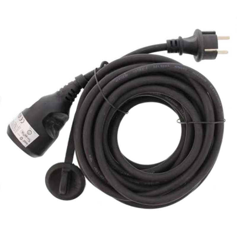 Cablu Prelungitor Electric Negru, IP44, Sectiune Cablu 3 x 1.5mm2, Lungime 10 m, Well