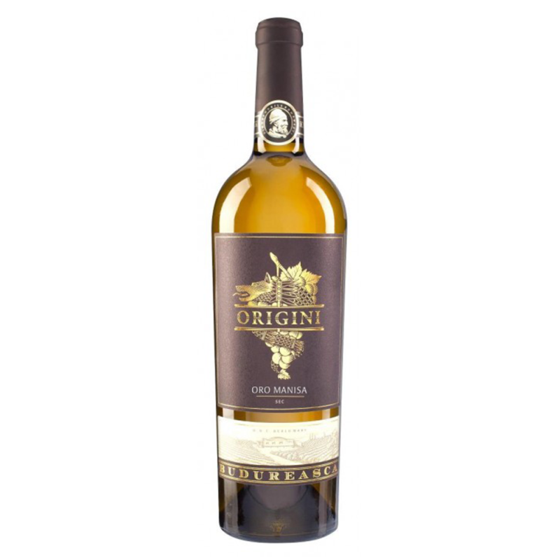 Vin Budureasca Origini Oro Manisa, Alb, Sec, 0.75 l