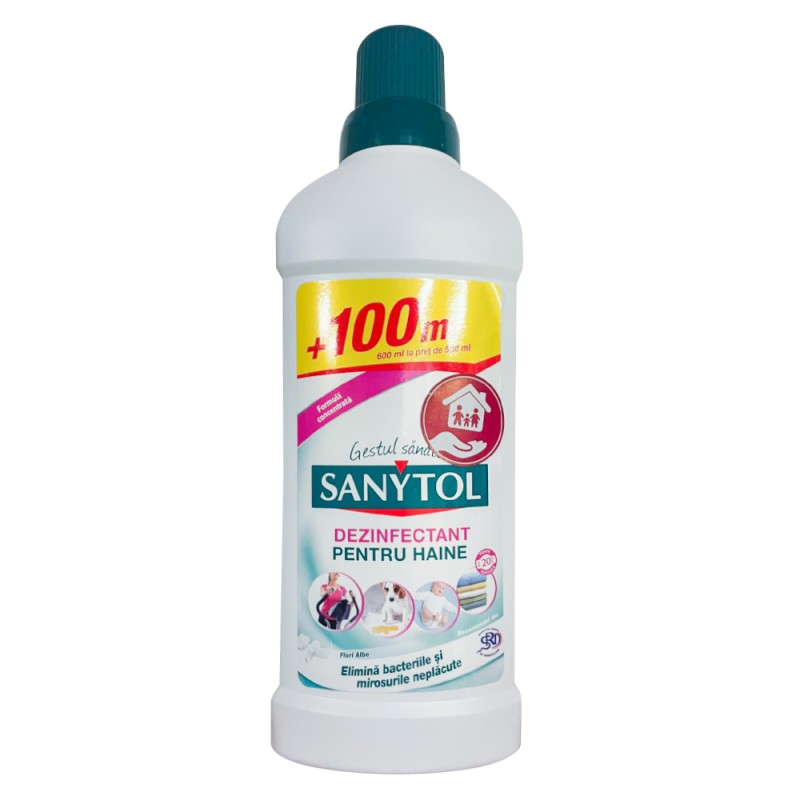 Detergent Dezinfectant Haine Sanytol, 600 ml