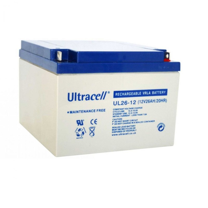 Acumulator Plumb Acid 12V / 26Ah, VDS, Terminal F3, Ultracell