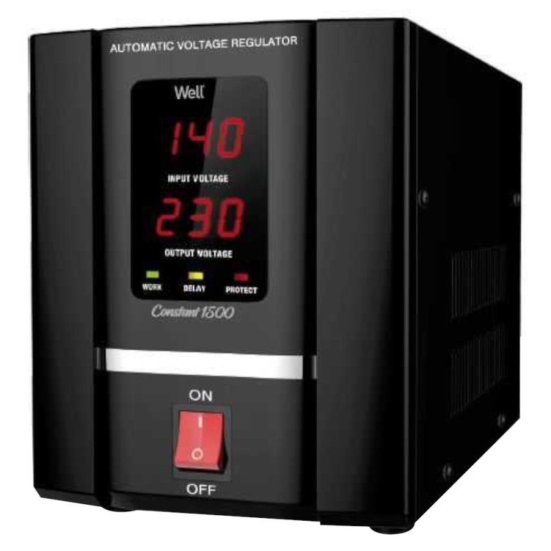 Stabilisator Computer Stabilizator Automat de Tensiune cu Servo Motor Constant 1500VA / 900W ...