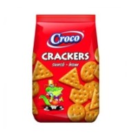 Biscuiti cu Sunca Croco Crackers, 100 g