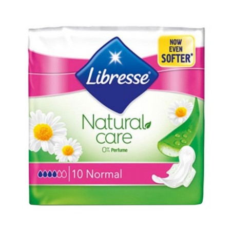 Absorbante Libresse Natural Care Normal, 10 Bucati...