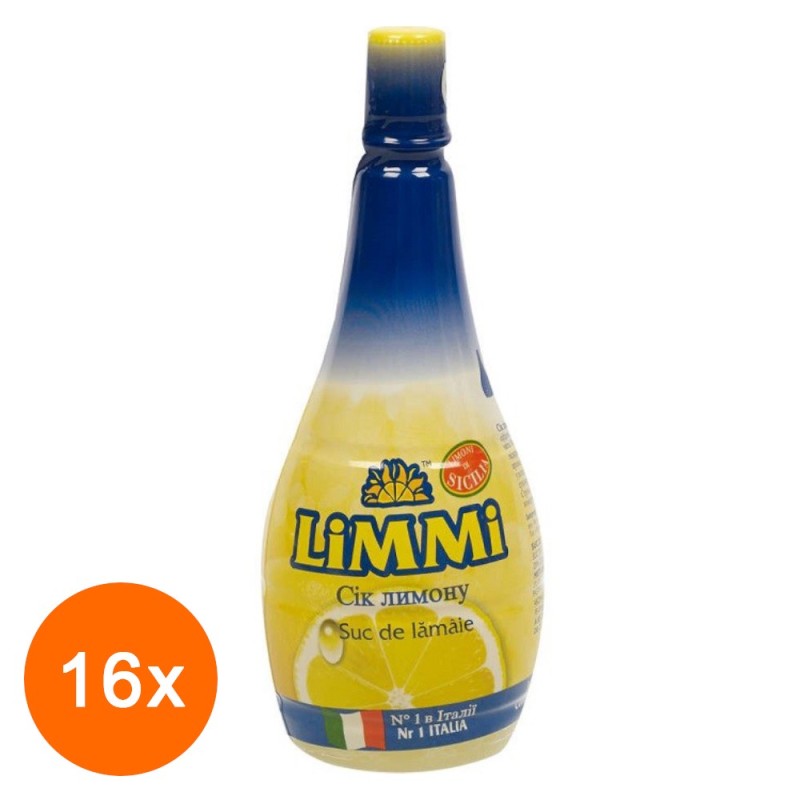 Set 16 x Suc de Lamai Sicilia Limmi, 500 ml