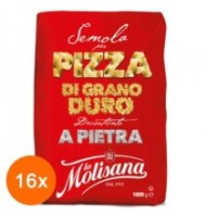 Set Faina Pentru Pizza La Molisana, 16 Pungi x 1 kg