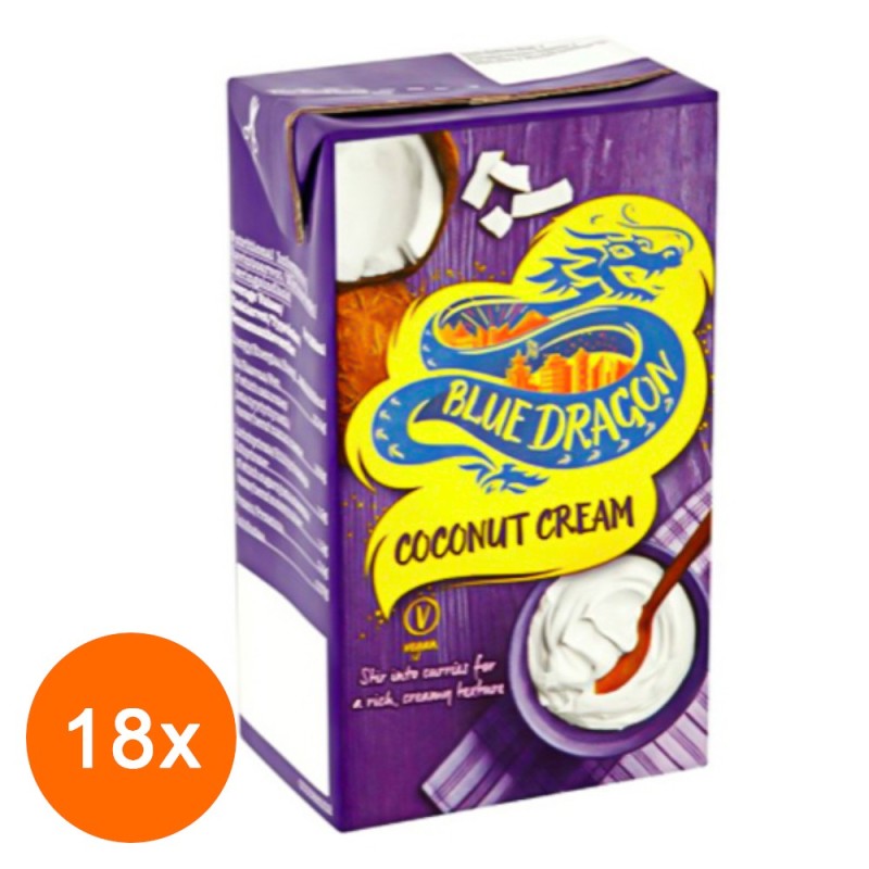 Set 18 x Coconut Cream Blue Dragon, 250 ml