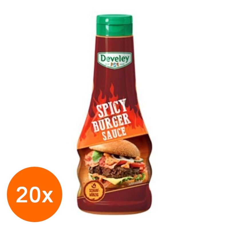 Set 20 x Sos Spicy Burger Develey, 250 ml