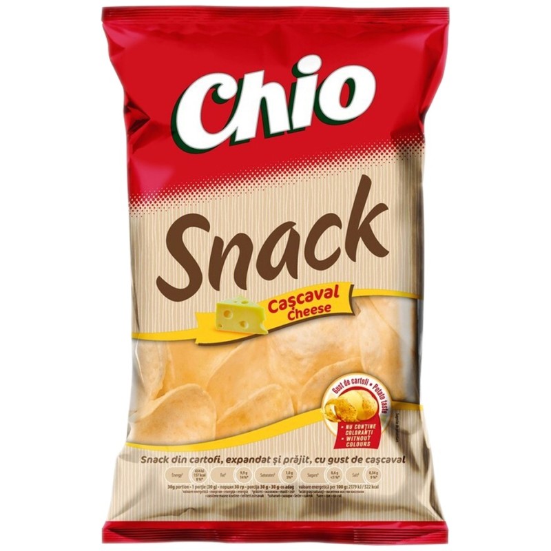 Chipsuri cu Cascaval Chio Snack, 65 g