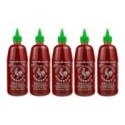 Set 5 x Sos Chili Iute Huy Fong Sriracha, 740 ml
