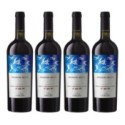 Set Vin Rosu Purcari 1827 Freedom Blend Vin Cupaj Sec, 4 Sticle x 0.75 l
