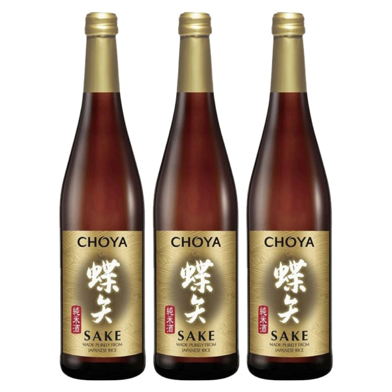 Set 3 x Bautura Alcoolica Sake Choya 14,5% Alcool, 0.75 l