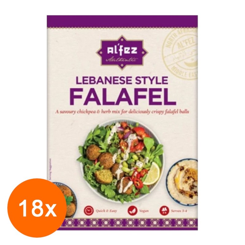 Set 18 x Mix Lebanese Falafel, Al'Fez, 150 g