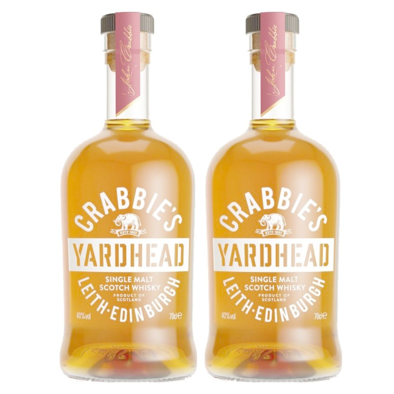Set Whiskey Yardhead Crabbies 40% Alcool, 2 Sticle x 0.7l