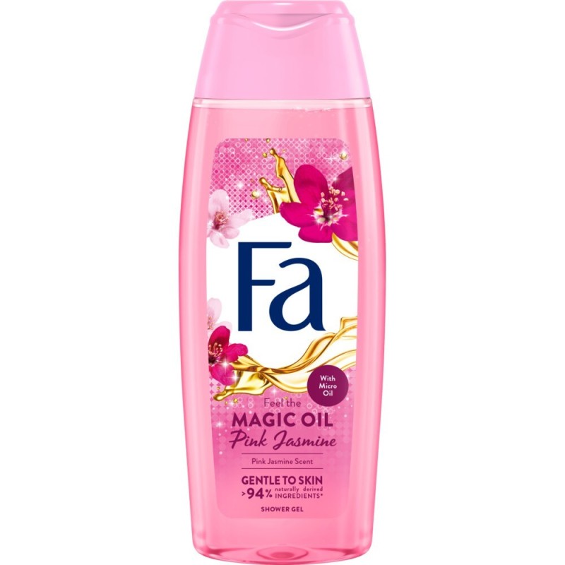 Gel de Dus Fa Pink Jasmin cu Parfum de Iasomie Roz, Femei, 250 ml