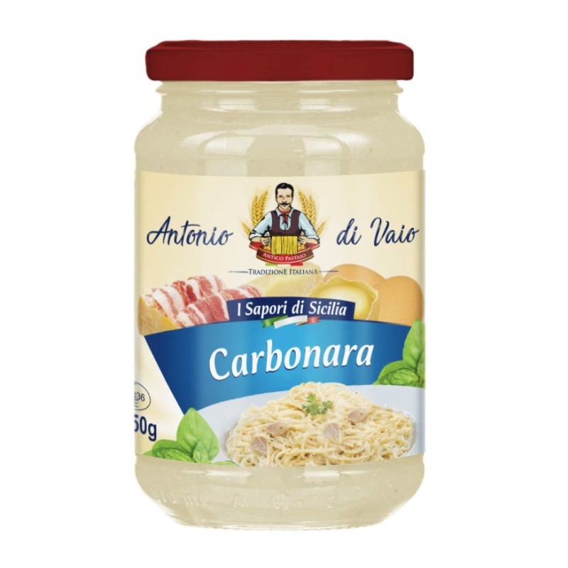 Sos Carbonara pentru Paste Antonio di Vaio, 350 g