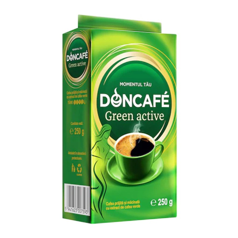 Cafea Macinata Doncafe Green Active, 250 g
