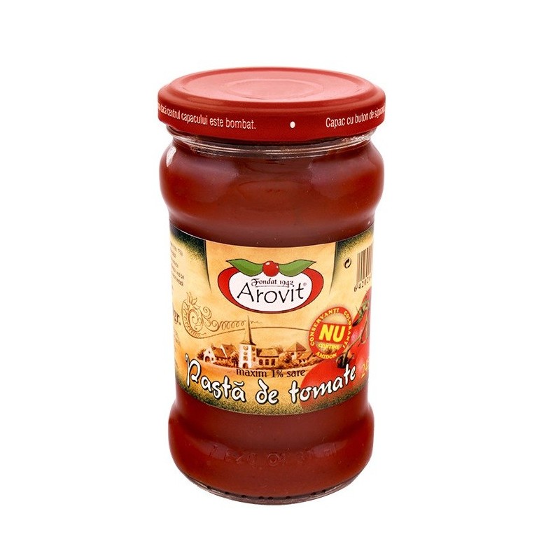 Pasta de Tomate Arovit, 24%, 320 g