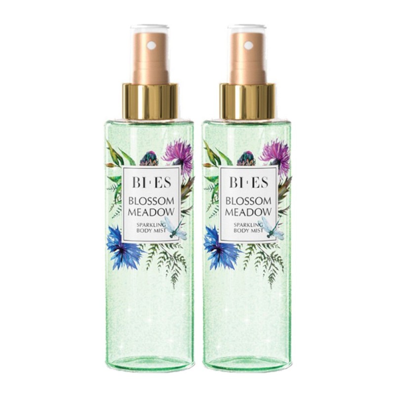 Set 2 x Parfum Bi-es Body Mist Blossom Meadow, 200 ml