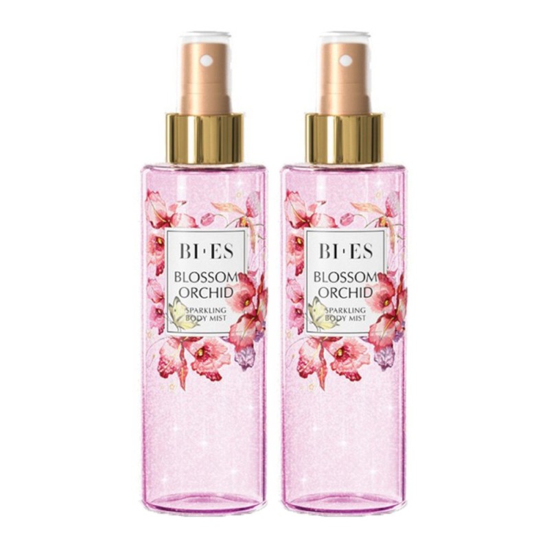 Set Parfum Bi-es Body Mist Blossom Orchid, 2 Bucati x 200 ml