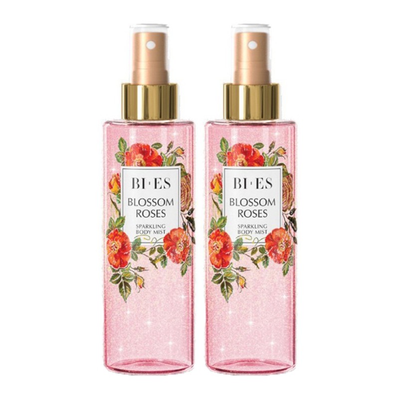 Set 2 x Parfum Bi-es Body Mist Blossom Roses, 200 ml
