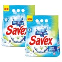 Set 2 x Detergent Rufe Automat Savex 2 in 1 White, 2 kg