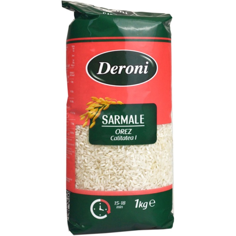 Orez pentru Sarmale Deroni, 1 kg