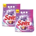Set 2x Detergent Automat Savex 2 Kg, Color Care, 2 kg