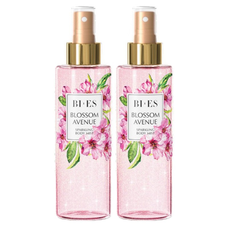 Set Parfum Bi-es Body Mist Blossom Avenue, 2 Bucati x 200 ml