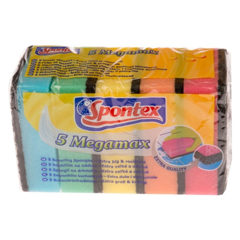 25 x Bureti de Vase Spontex Megamax