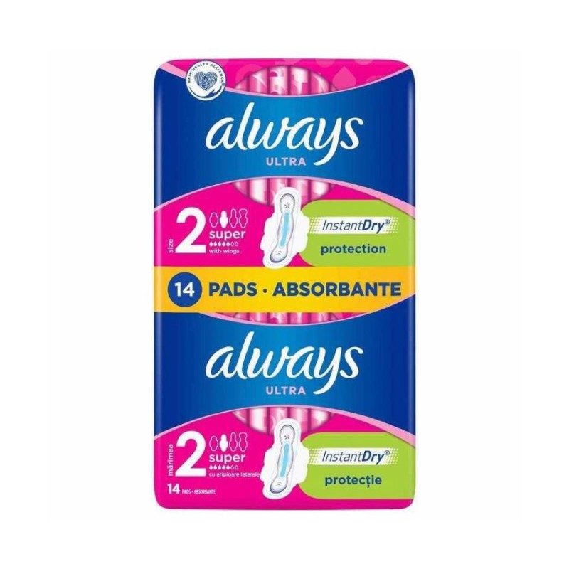 Absorbante Always Duo Pack Ultra Super Plus 14 Bucati