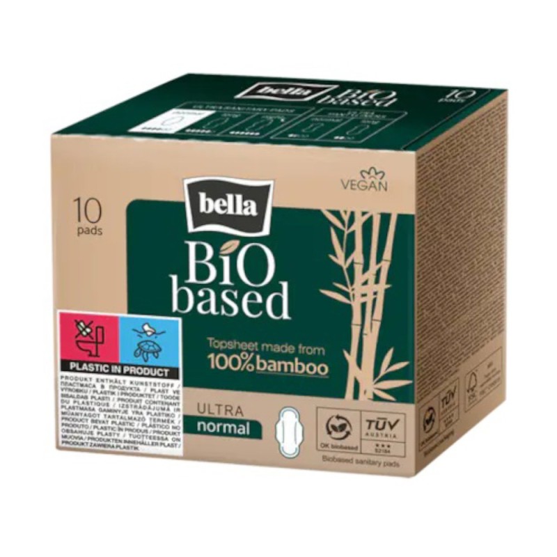 Absorbante Ecologice Bella Bio Based Ultra Normal, 10 Bucati