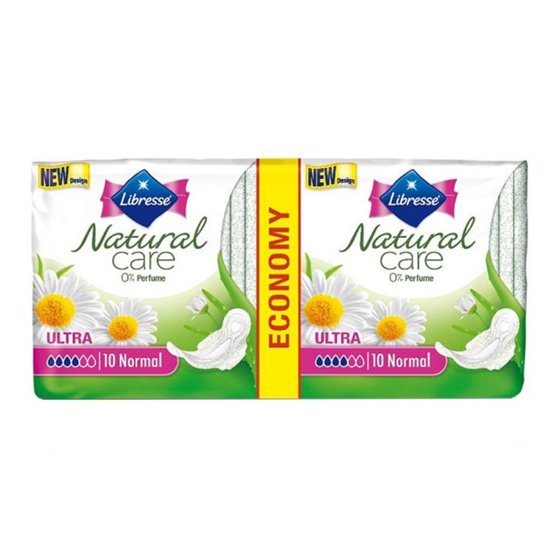 Absorbante Libresse Natural Care Ultra Normal, 20 Bucati