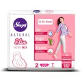 Absorbante Sleepy Natural Long Slim, 6 Picaturi, 7 Bucati