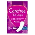Absorbante Zilnice Carefree Panty Plus Large, 48 Bucati