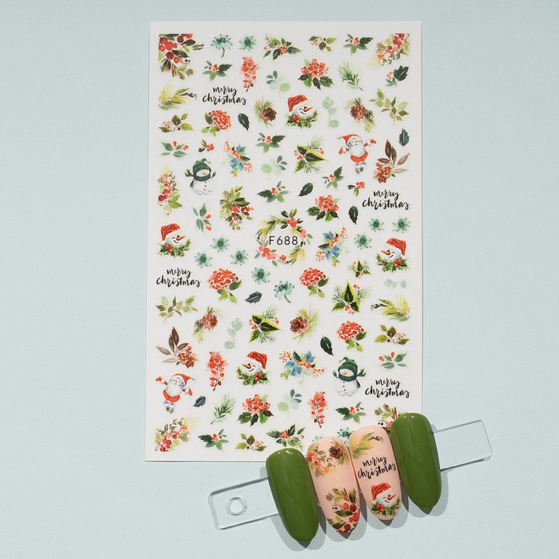 Abtibild Unghii SensoPRO Milano Winter Passion, Model F688