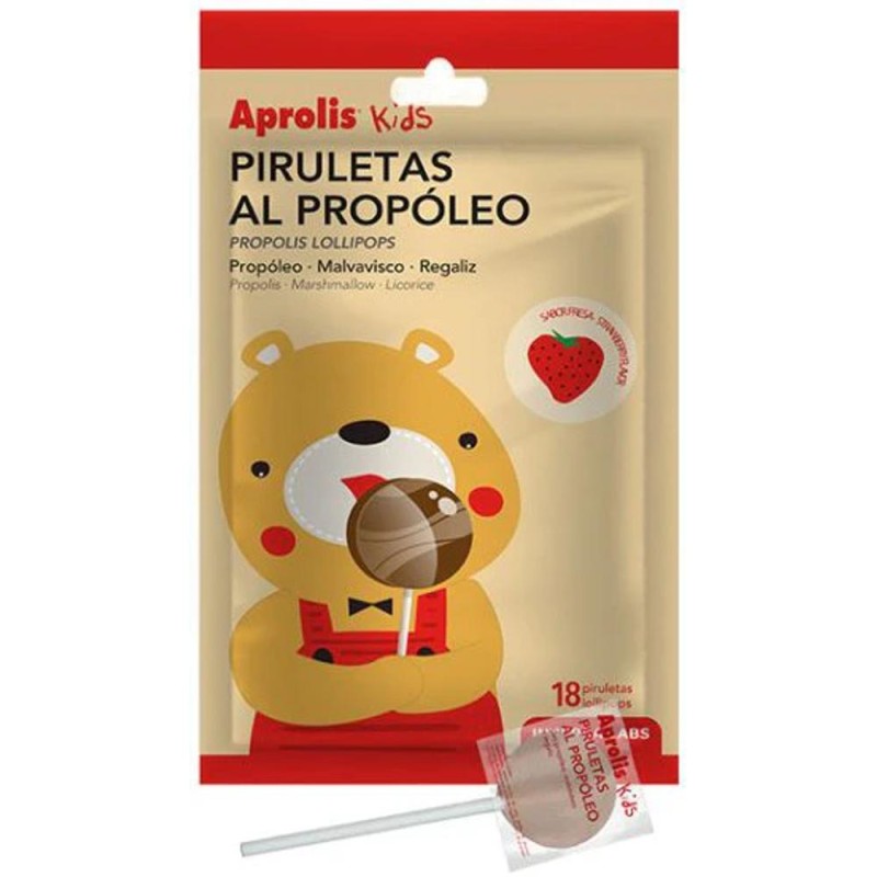 Acadele cu Propolis si Aroma de Capsuni, Aprolis, 18 x 100.8 g