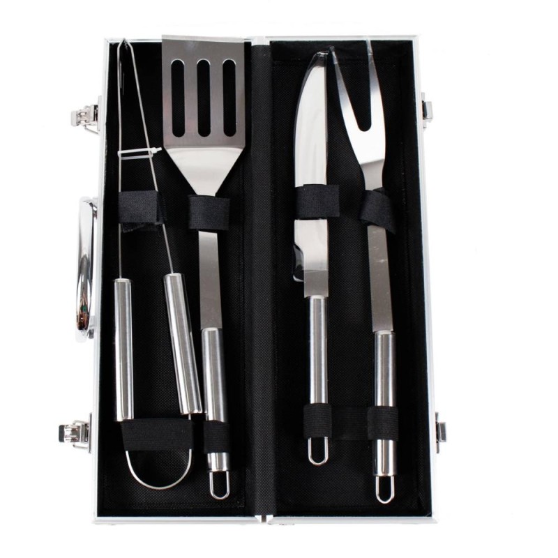 Accesorii pentru Gratar, Diplomat de Aluminiu, 4 Bucati