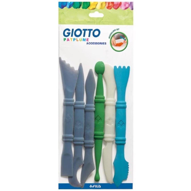 Accesorii pentru Pasta Modelaj, 6 Bucati, Giotto