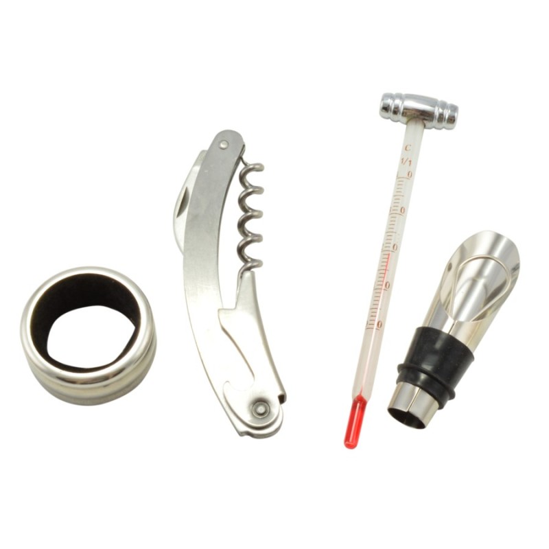 Accesorii pentru Vin, 4 Bucati, Perfect Home