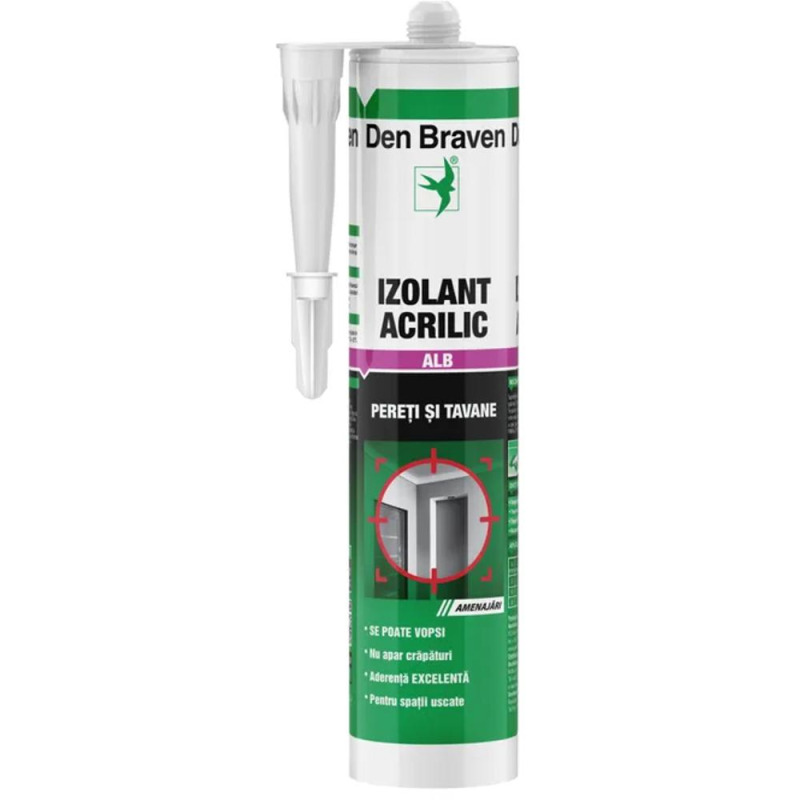 Acryl Alb, Den Braven, 280 ml